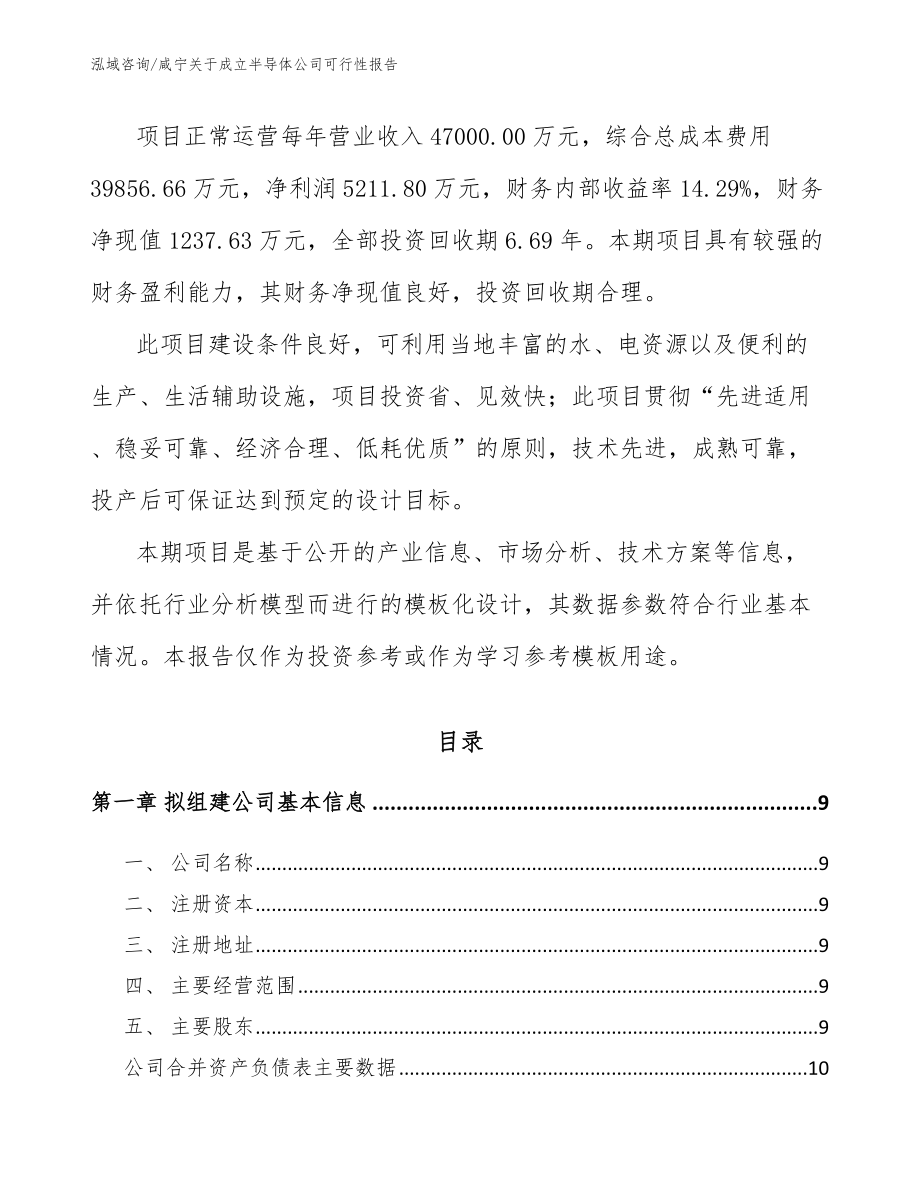 咸宁关于成立半导体公司可行性报告_第3页