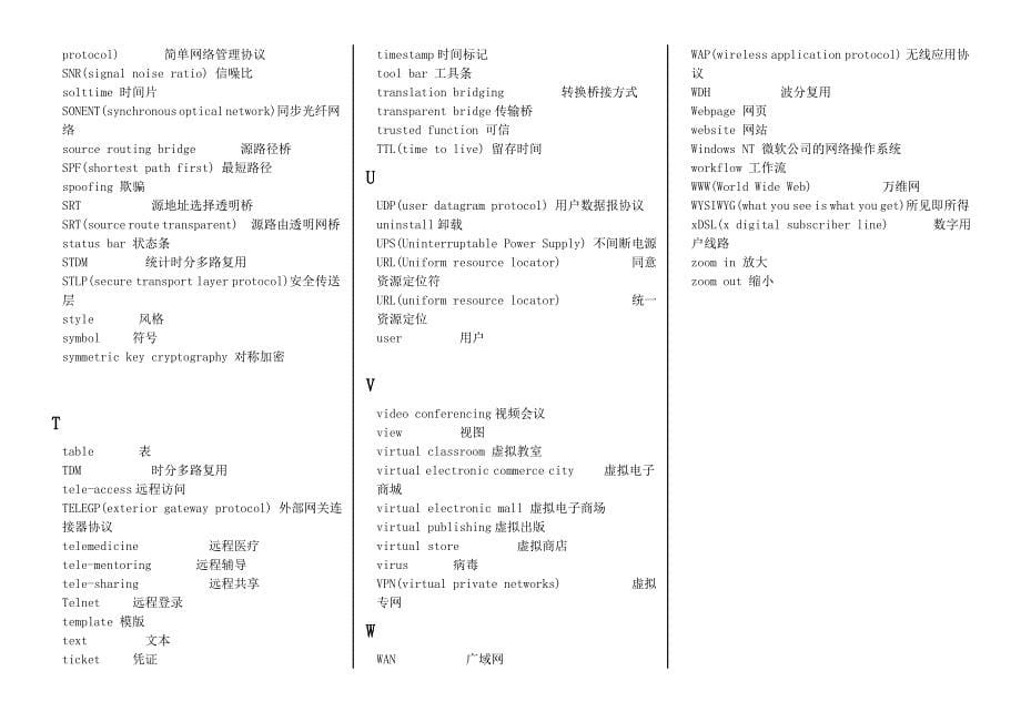 计算机网络专业英语已排版可直接打印_第5页