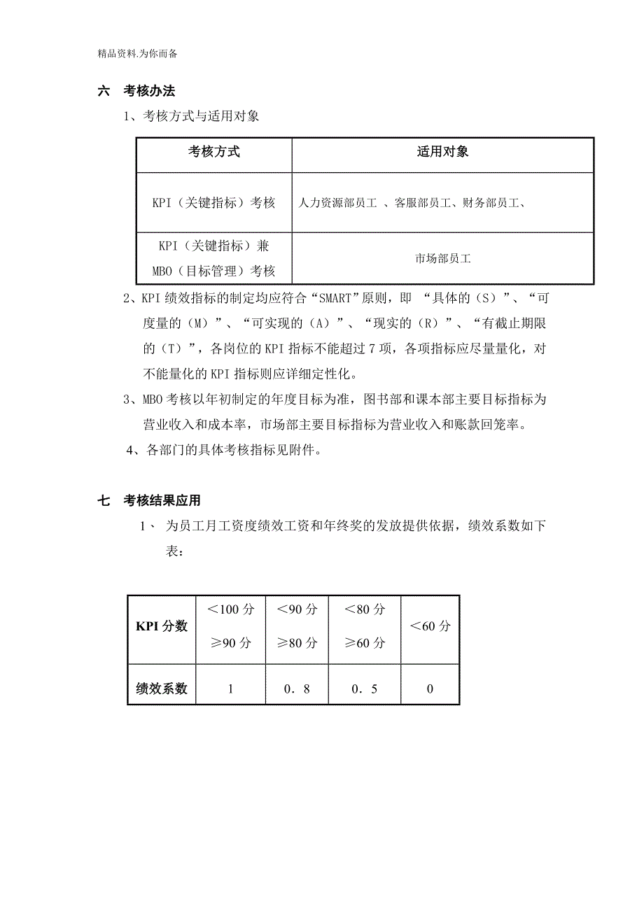 某物流公司绩效考核管理制度_第4页