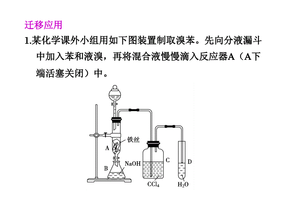 gri[高考理综]高考化学实验探究的复习1013章 实验探究 实验室制取溴苯及实验创新设计_第4页