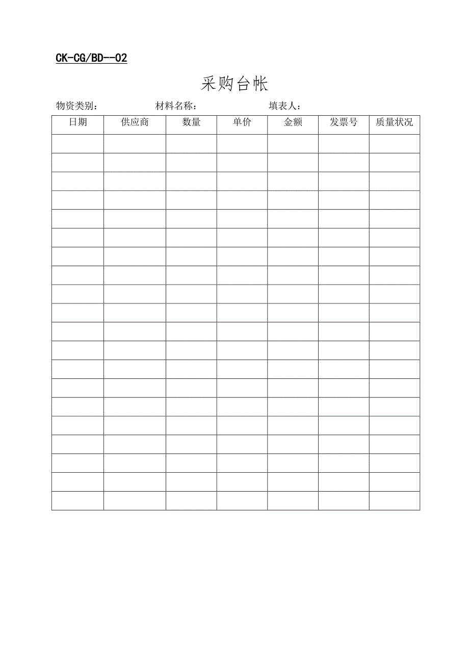 财会-采购表格大全_第3页