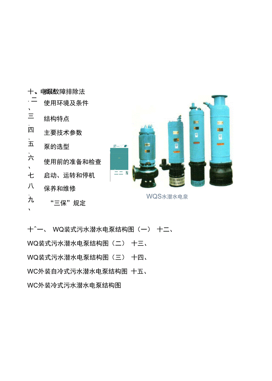 污水污物潜水电泵_第2页