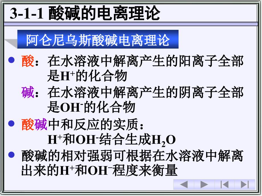 天津大学无机化学031水的解离反应和溶液的酸碱性课件_第3页