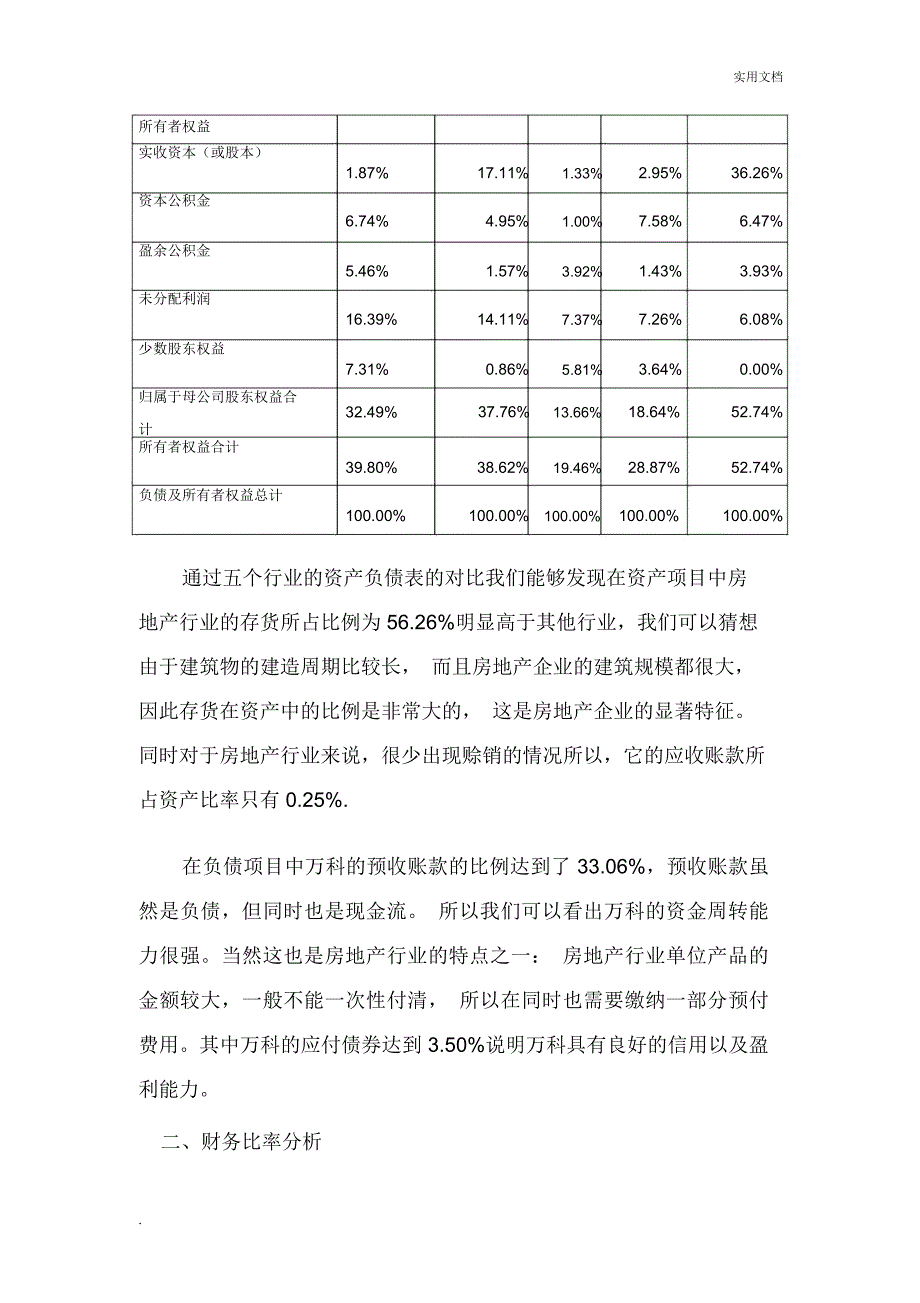 从财务报表分析房地产行业特征_第4页