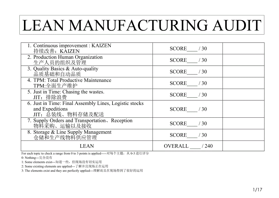 Lean Audit EN-CH_第1页