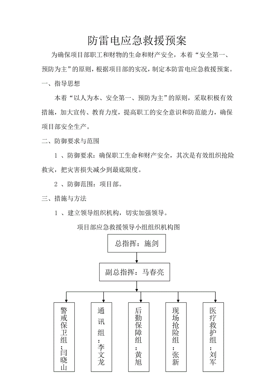 最新防雷应急预案_第1页