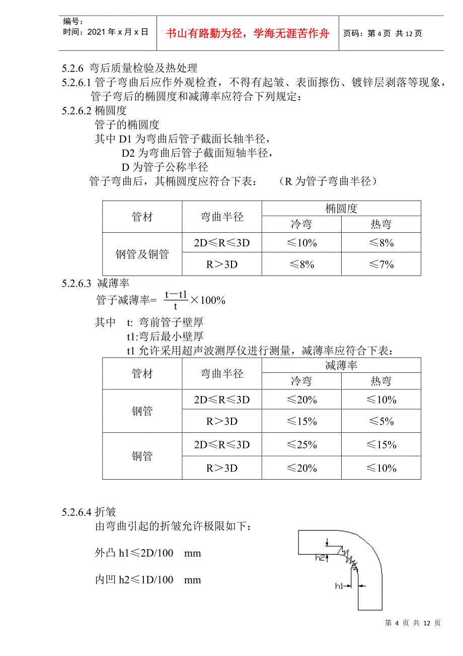 管子加工装配 工艺_第4页