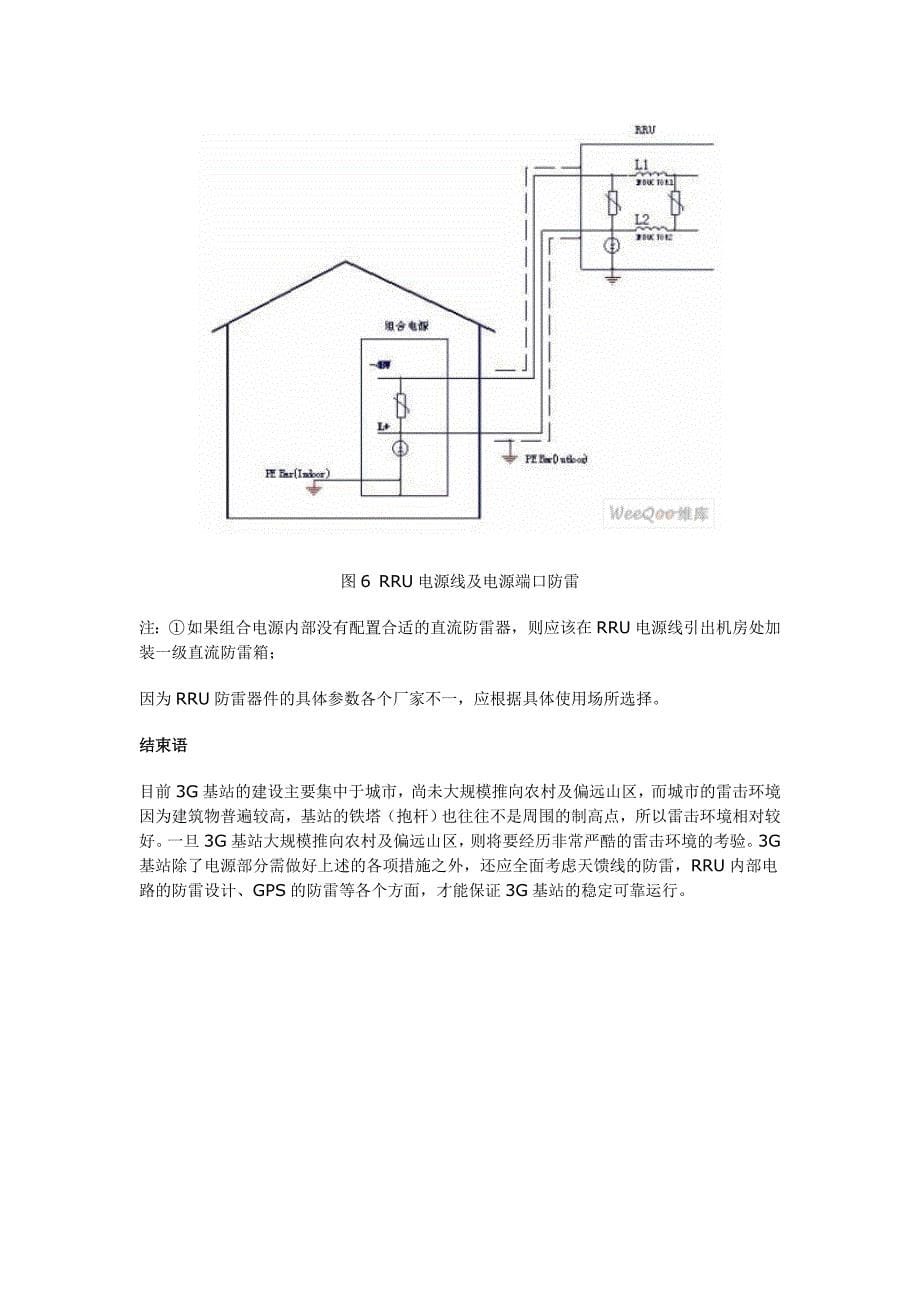 3G基站电源防雷解决方案_第5页