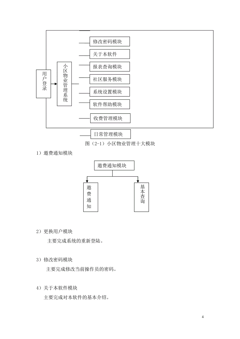 小区物业管理系统需求分析试卷教案.doc_第4页