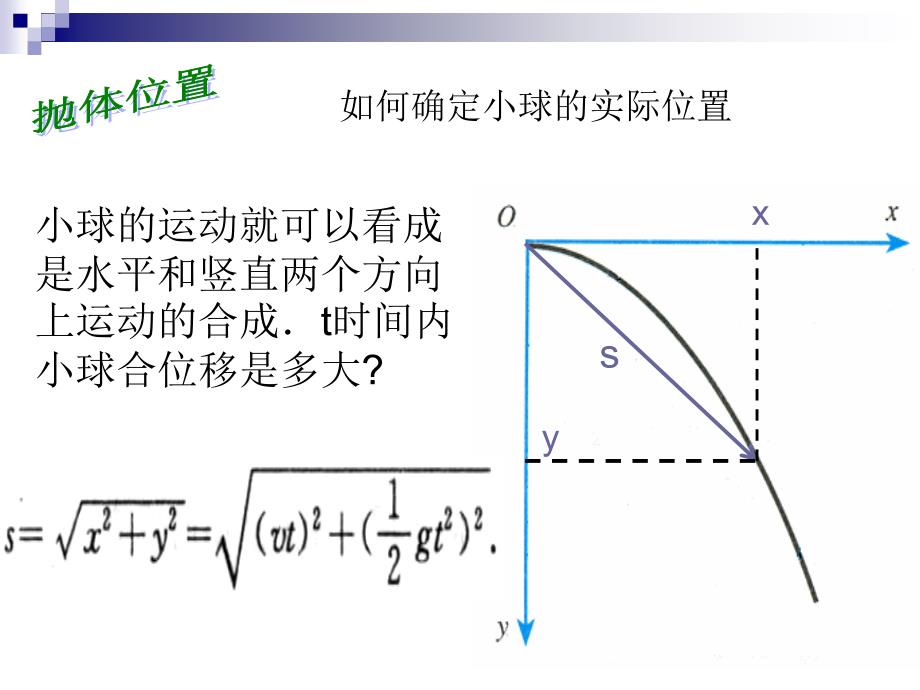 抛体运动规律课件_第4页