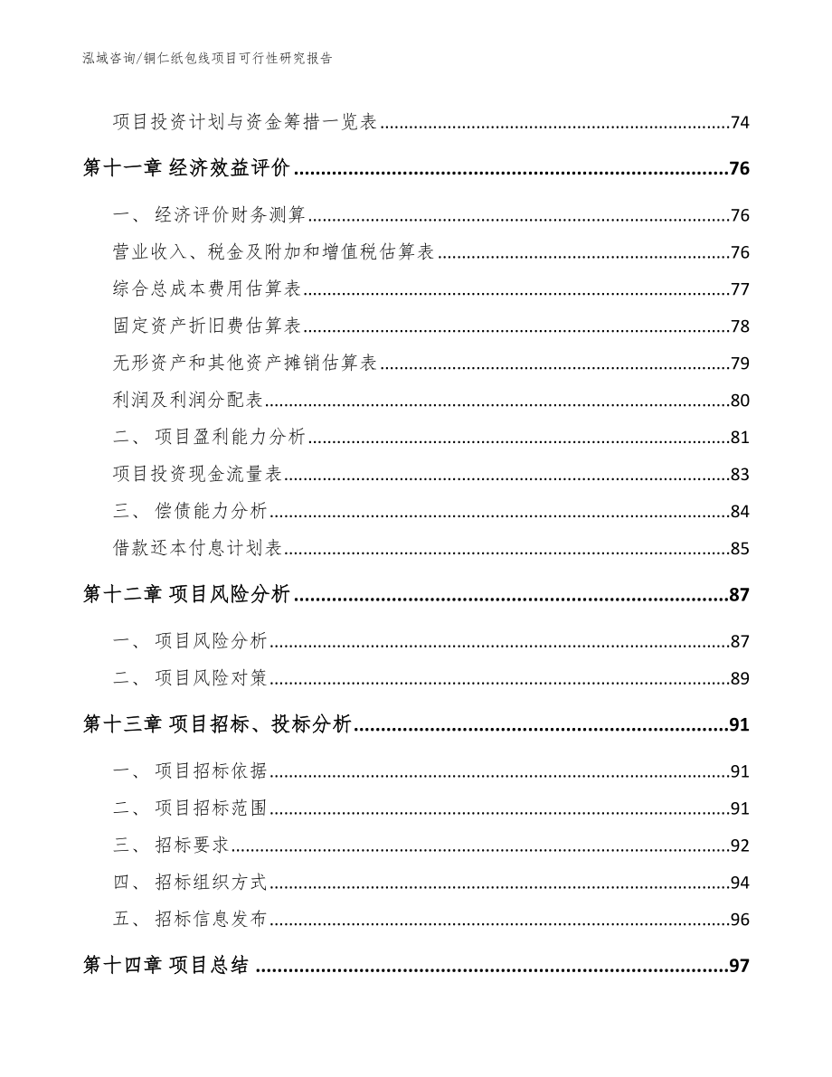 铜仁纸包线项目可行性研究报告_第4页