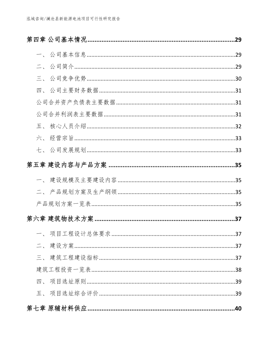 澜沧县新能源电池项目可行性研究报告【范文】_第3页