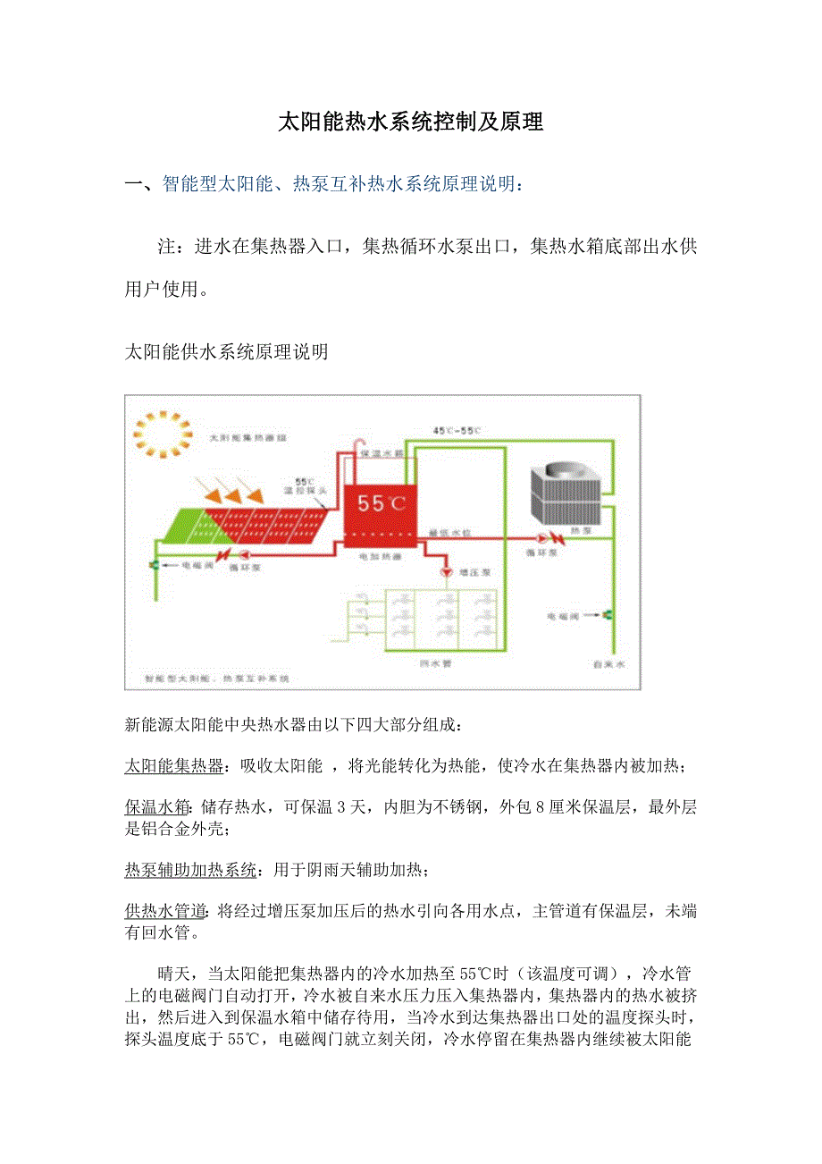 太阳能热水系统控制及原理...doc_第1页