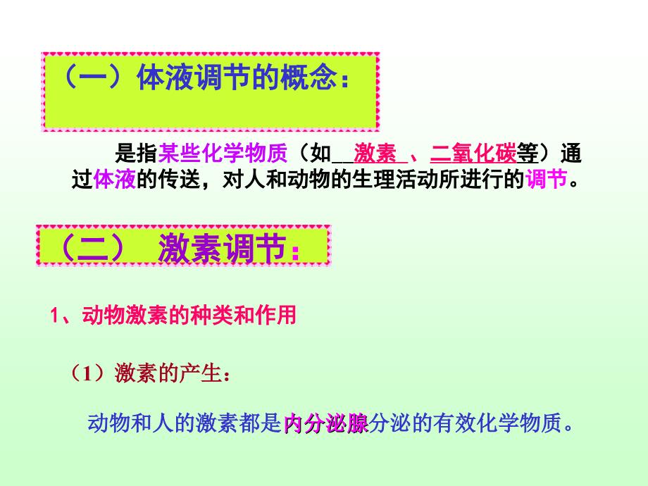 人教版教学课件必修三稳态动物和人体生命活动的调节体液调节_第2页