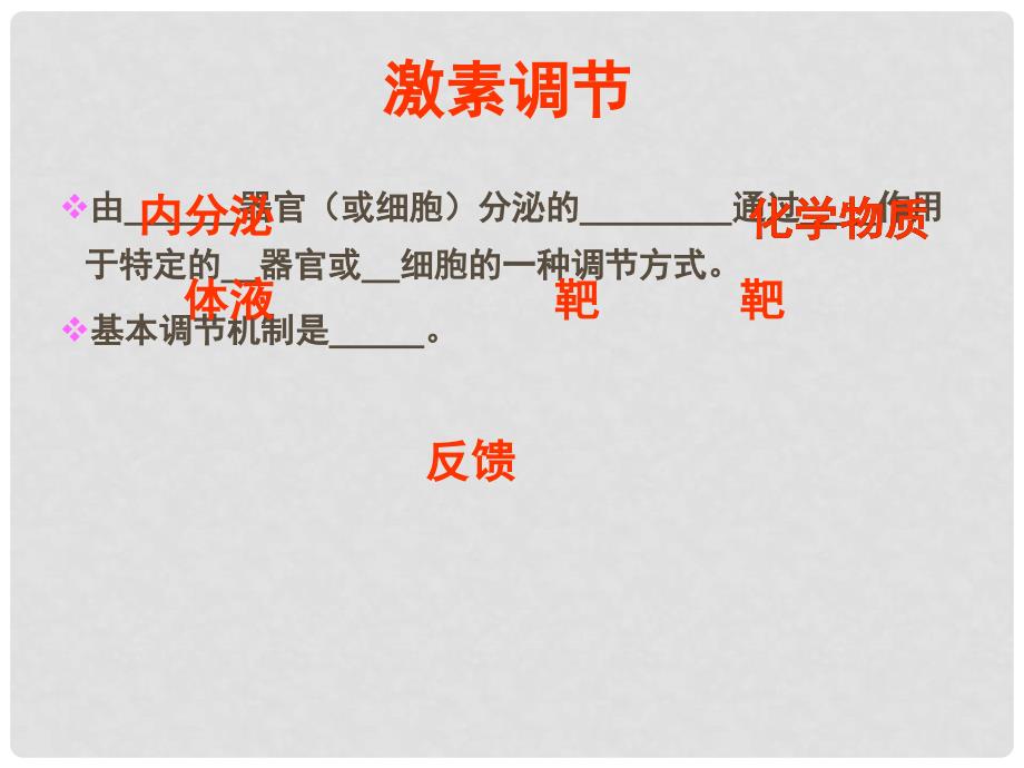 江苏省淮安市高中生物 第二章 动物和人体生命活动的调节 2.3 神经调节与体液调节的关系课件 新人教版必修3_第2页