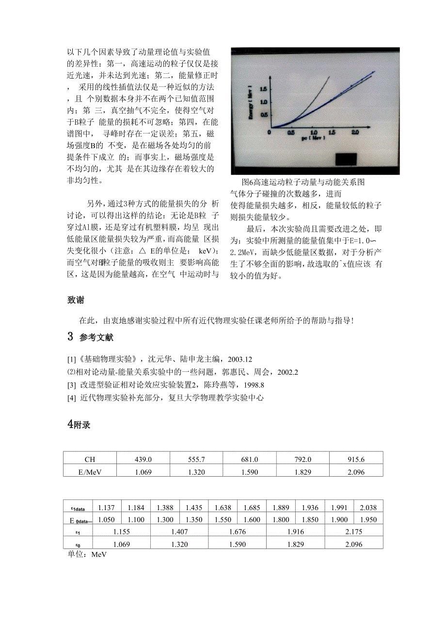 相对论动量和动能关系验证_第5页