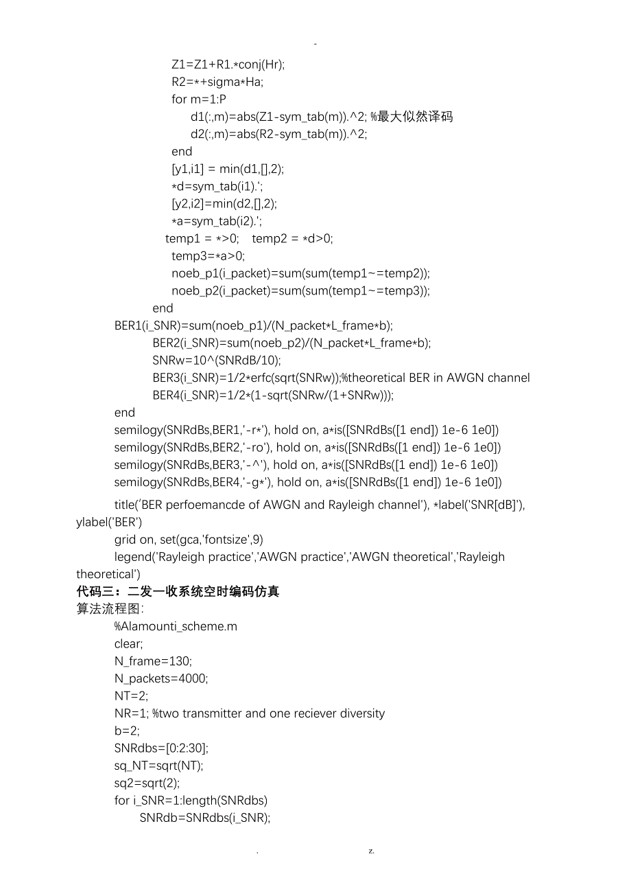 电子科大移动通信原理课程设计报告_第3页