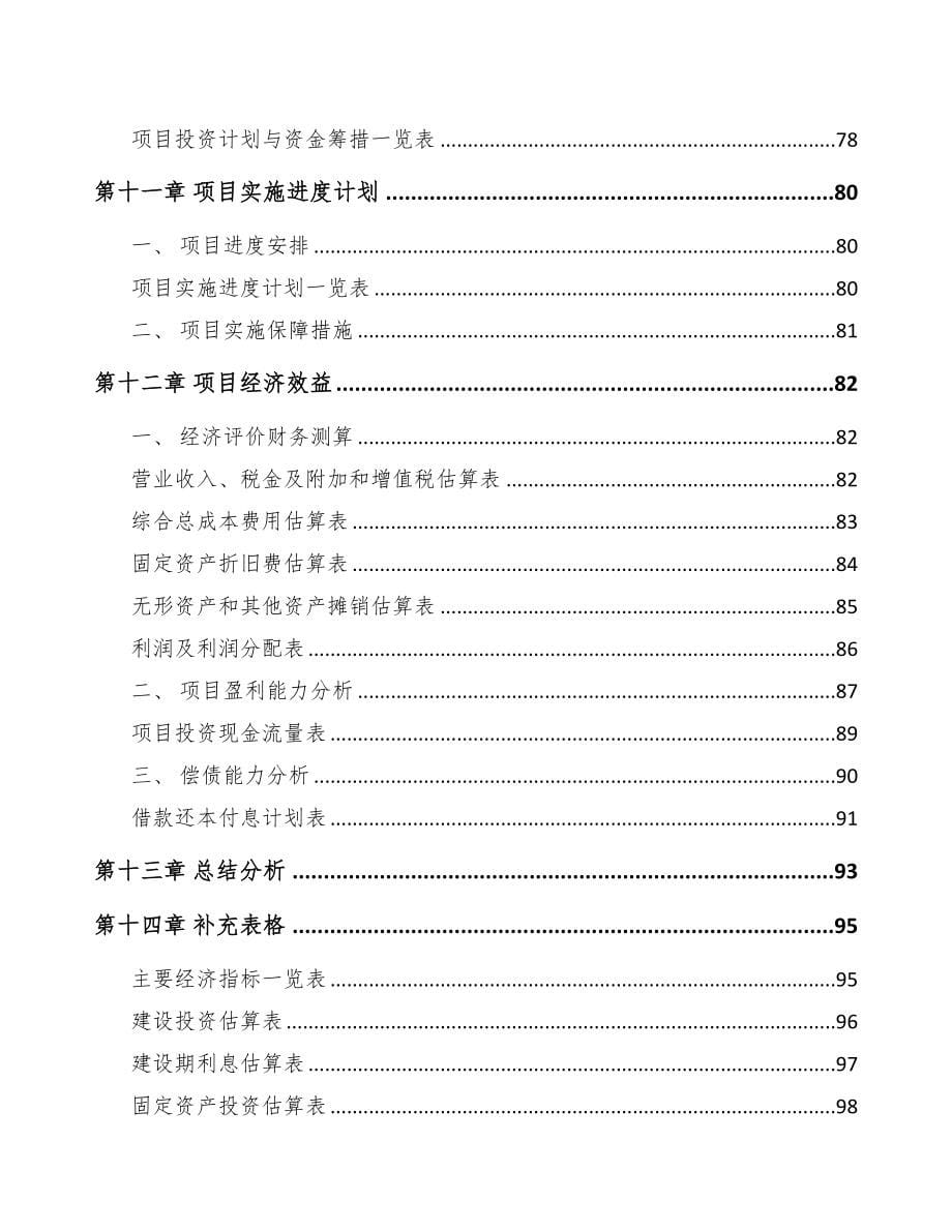 吕梁关于成立LED应用产品公司可行性报告(DOC 74页)_第5页