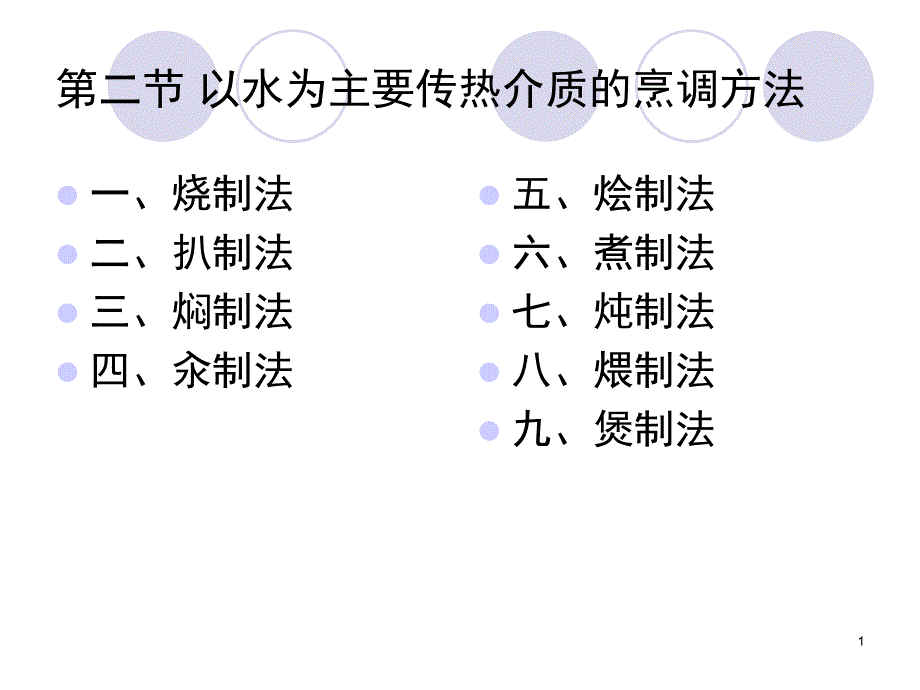 以水为主要传热介质的烹调方法课堂PPT_第1页