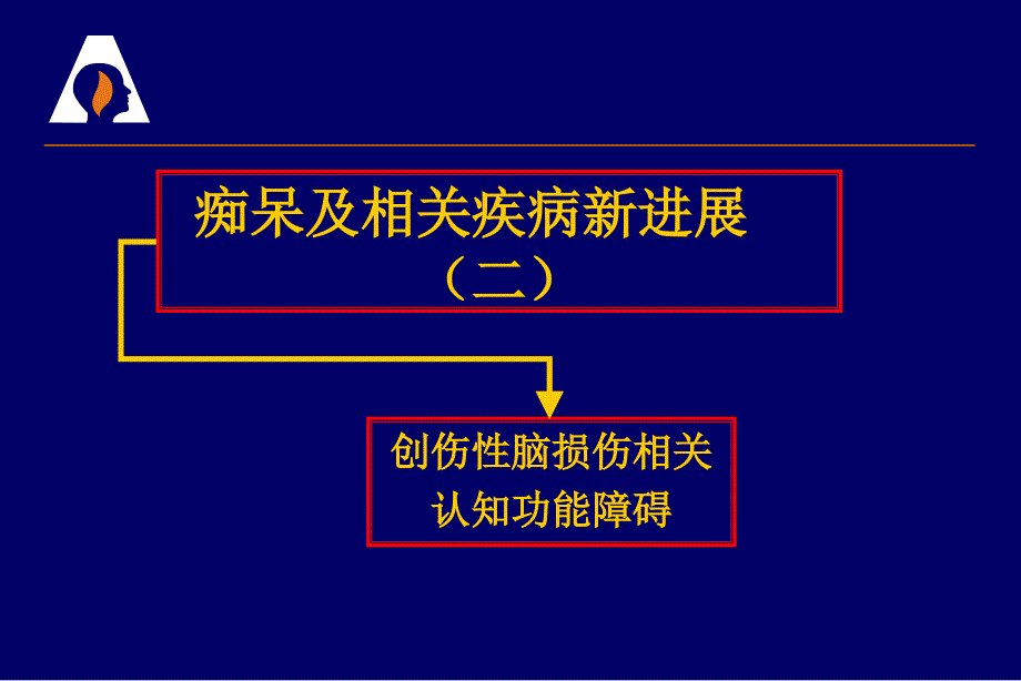 创伤性脑损伤相关认知障碍ppt课件_第1页