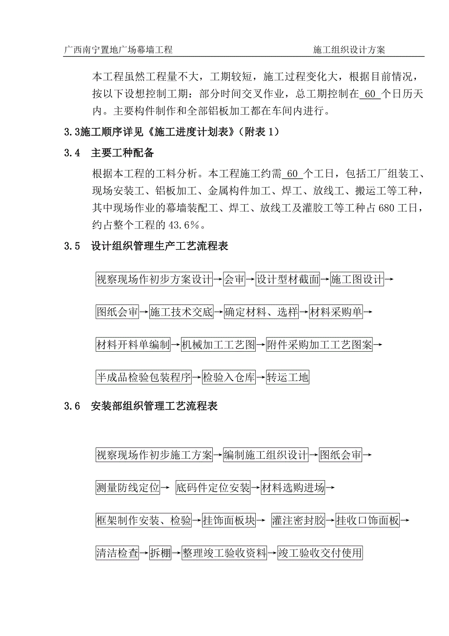 铝板幕墙施工组织设计方案_第3页