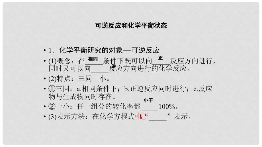 高考化学专题精讲 7.2化学平衡状态 化学平衡的移动课件_第2页