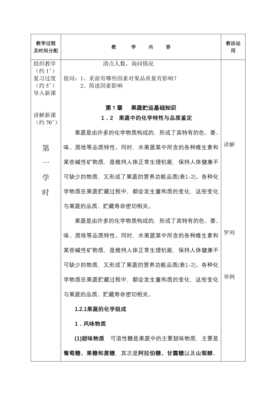 1.2果蔬中的化学特性与品质鉴定.doc_第2页