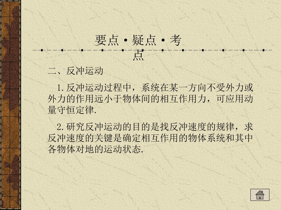 高考物理专题复习课件大全：爆炸、碰撞及反冲现象_第4页