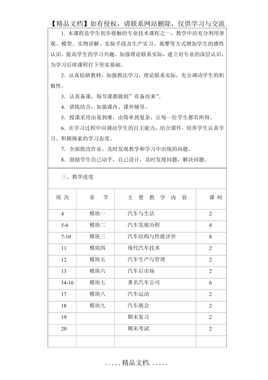 《汽车文化》全套教案_第4页