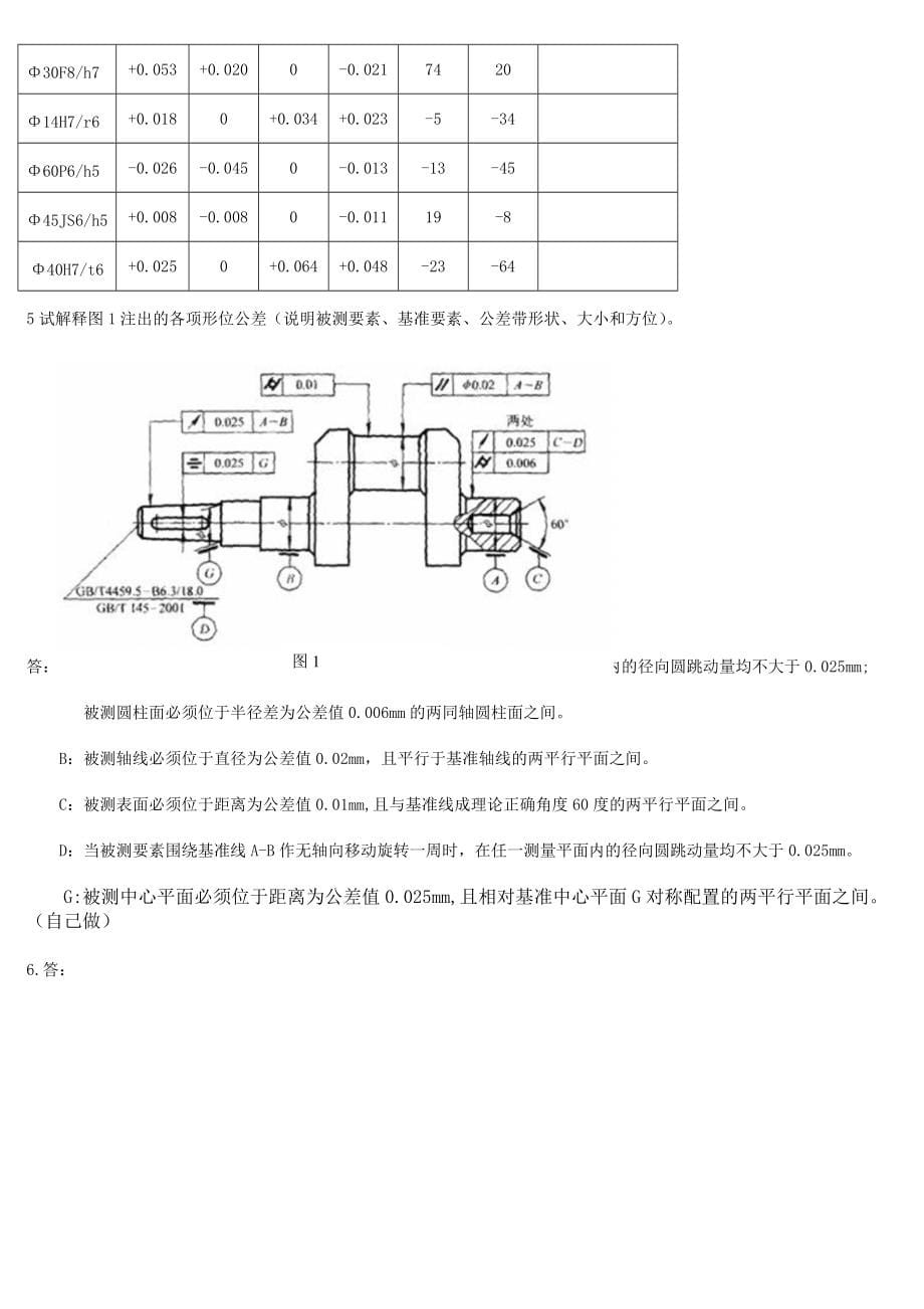 电大机械制造基础形成性考核册作业答案_第5页