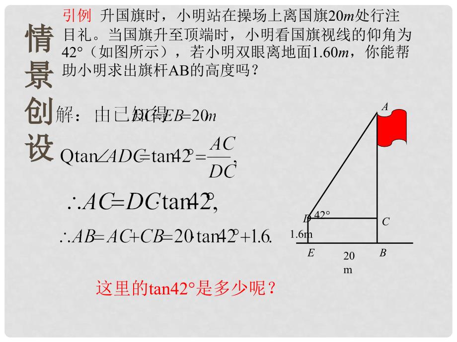 九年级数学下册 28.1 锐角三角函数（第4课时）课件 （新版）新人教版_第2页