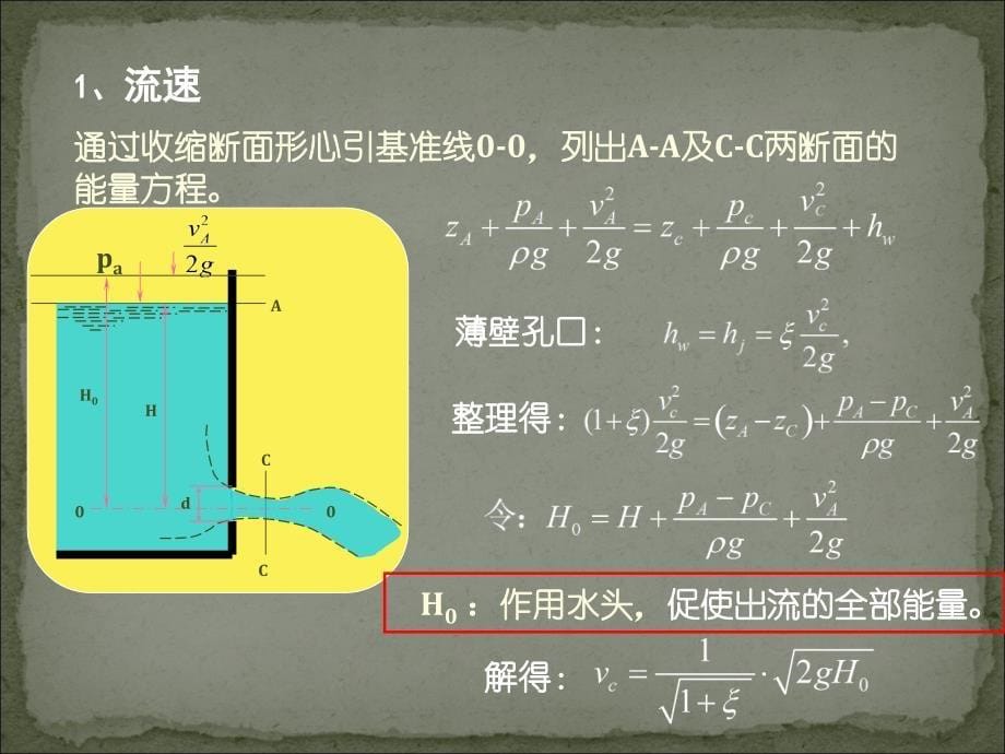 工程流体力学：第18讲（第5章-4液体出流）_第5页