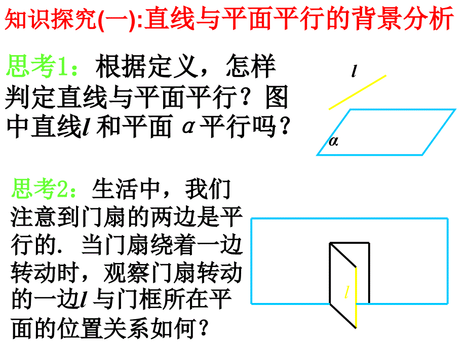 2.2.1直线与平面平行的判定课件_第4页