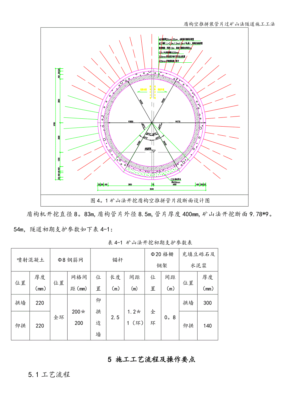 盾构空推拼装管片过矿山法隧道施工工法.doc_第3页