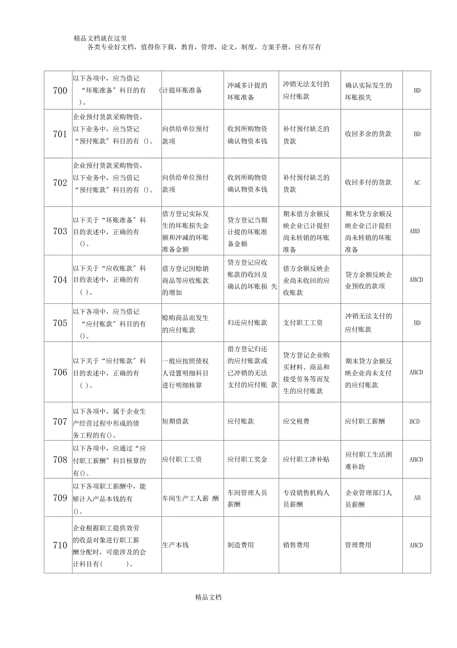 会计基础题库8_第4页