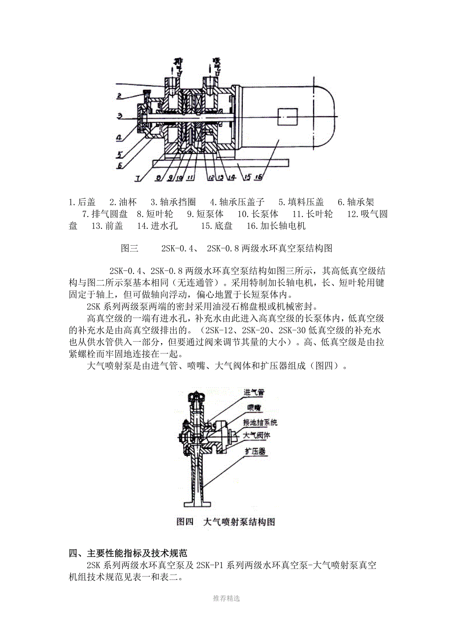 真空泵产品说明_第4页