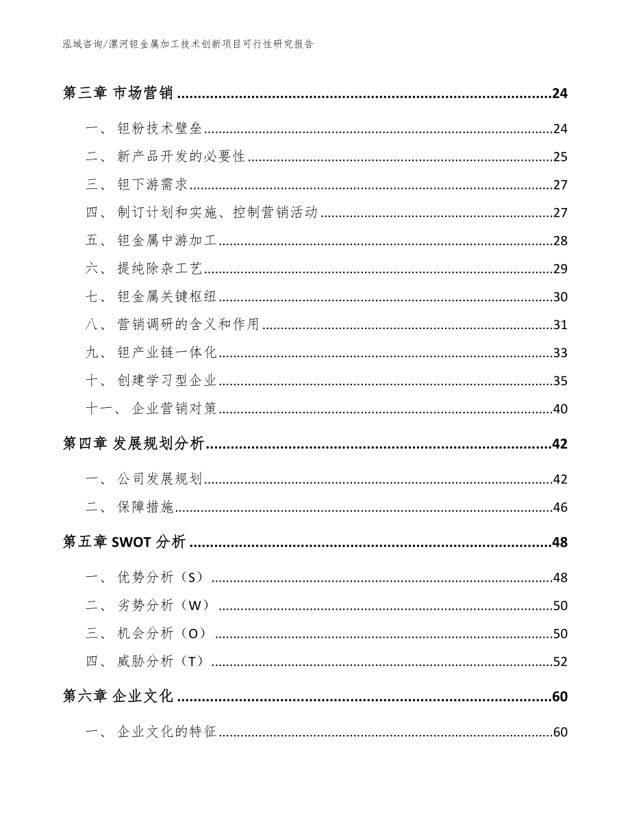 漯河钽金属加工技术创新项目可行性研究报告_第3页