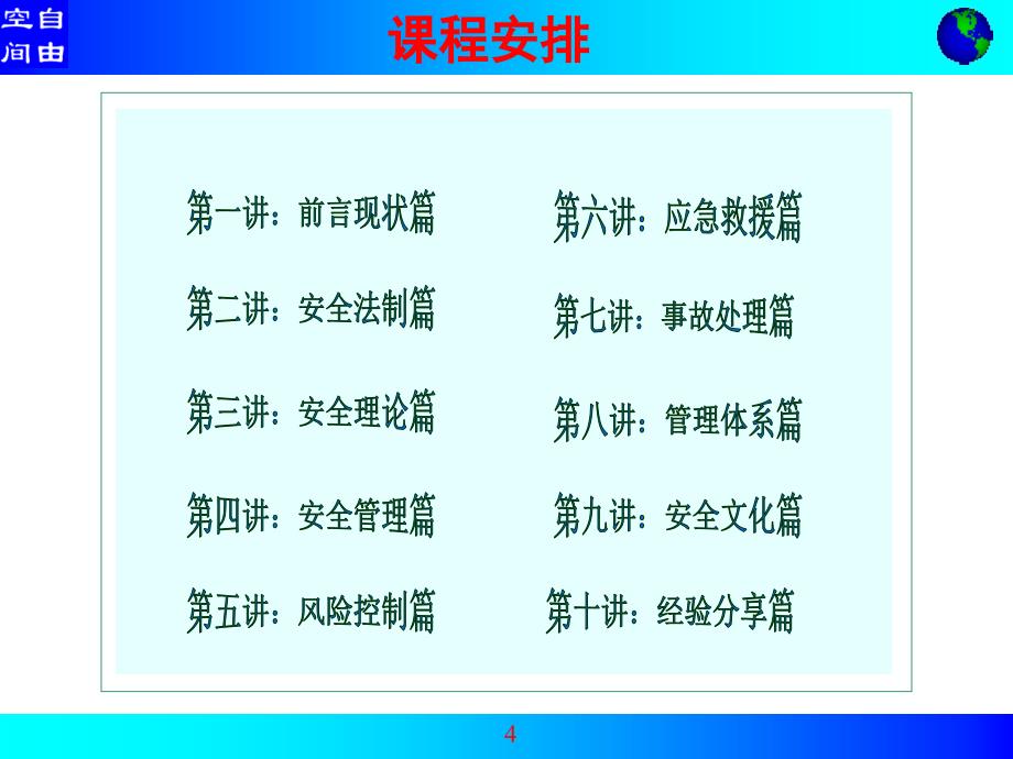 安全管理人员培训安全法制篇自由空间课件_第4页