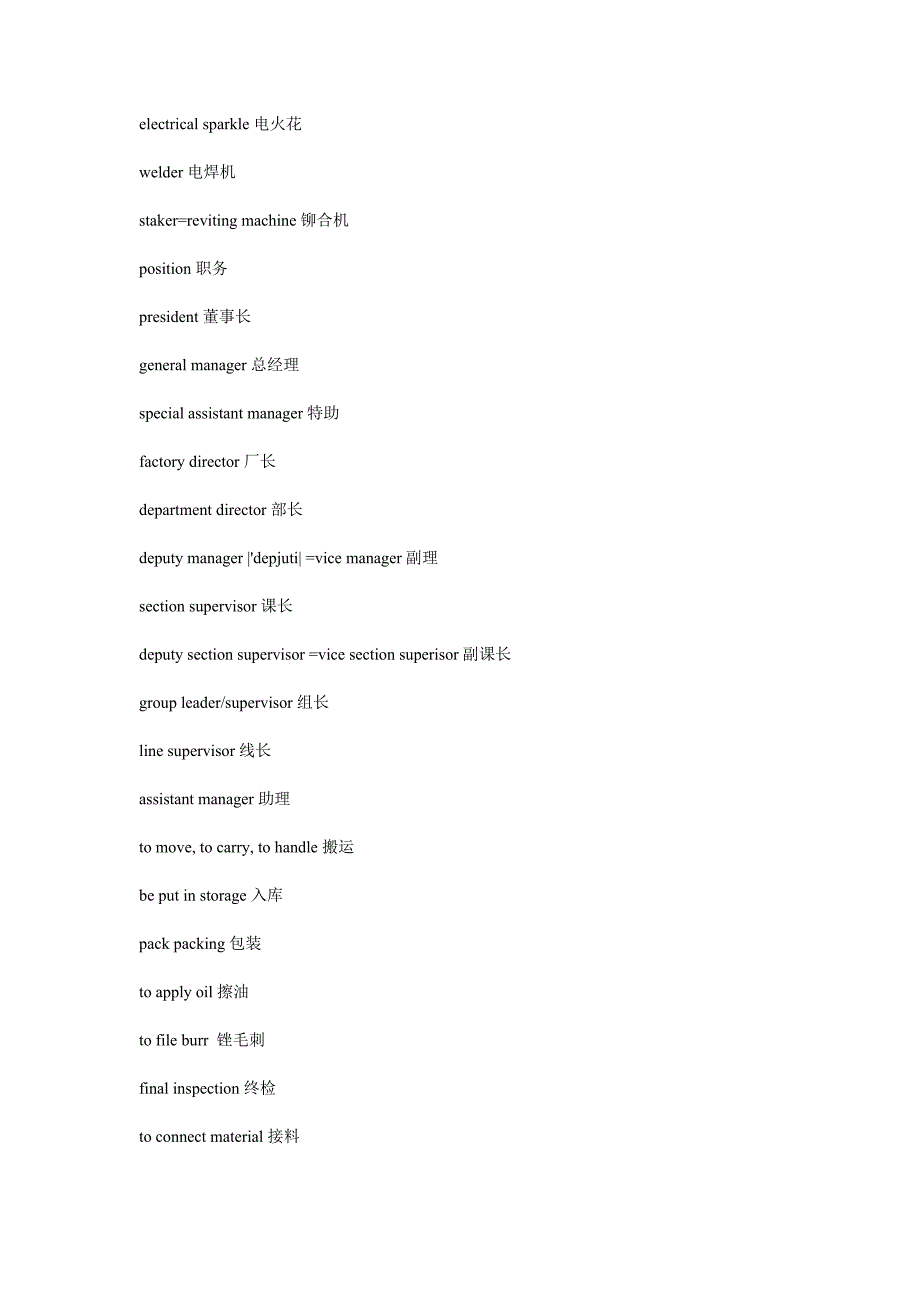 机械与工厂英语 专业英语大全.doc_第4页