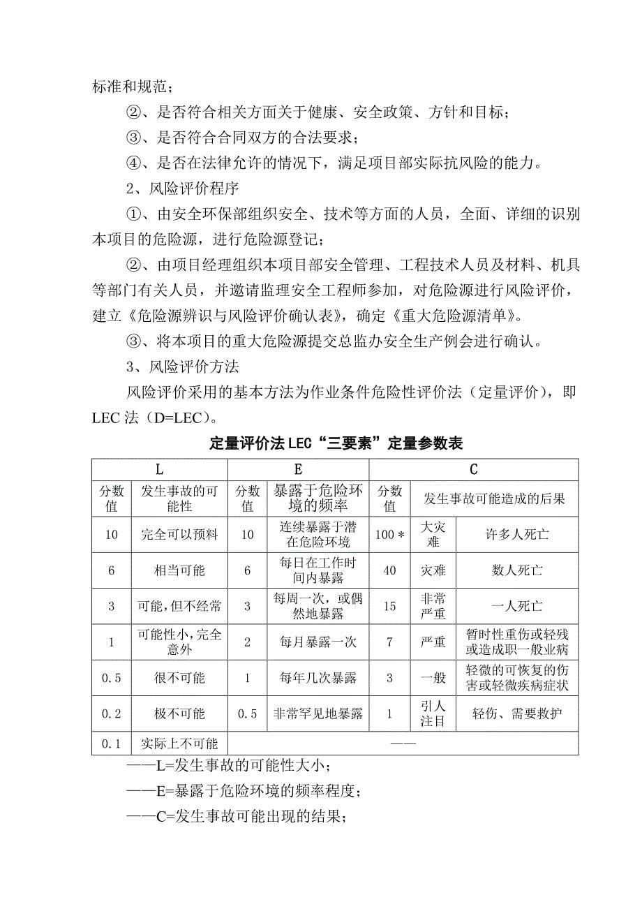 三阶段安全风险分析与预防实施方案_第5页