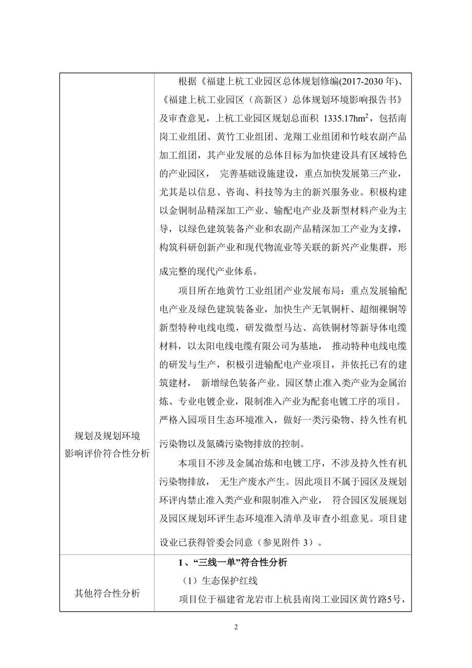 福建惟至毓景科技有限公司轻质复合材料生产基地建设项目环境影响报告.docx_第5页