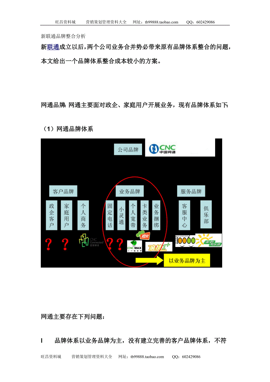 新联通品牌整合分析_第1页