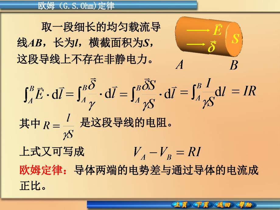 普通物理学：10-3欧姆定律__焦耳-楞次定律_第2页