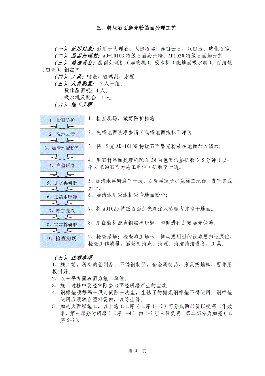 清洁主管专业技能培训教材_第4页