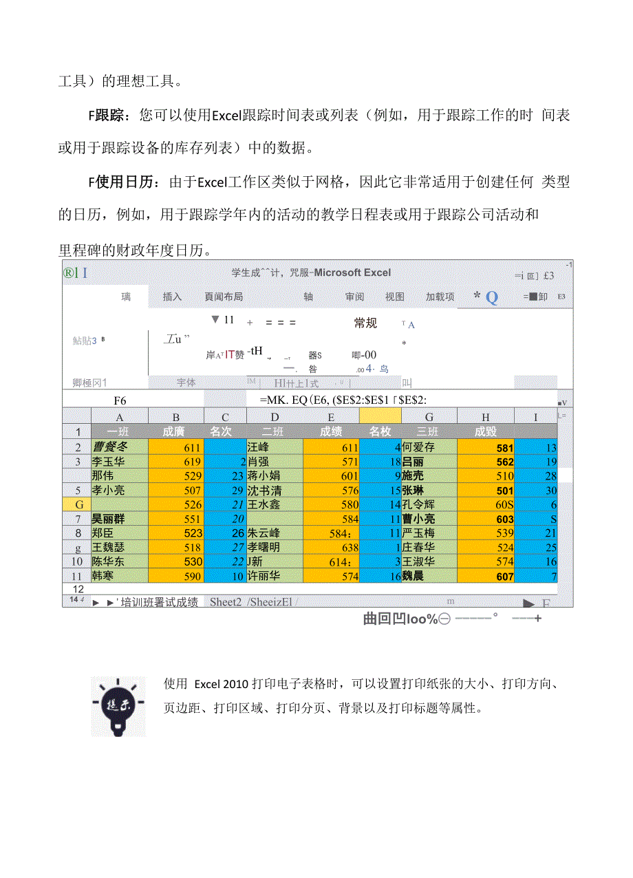 中文版Excel 2010电子表格_第3页