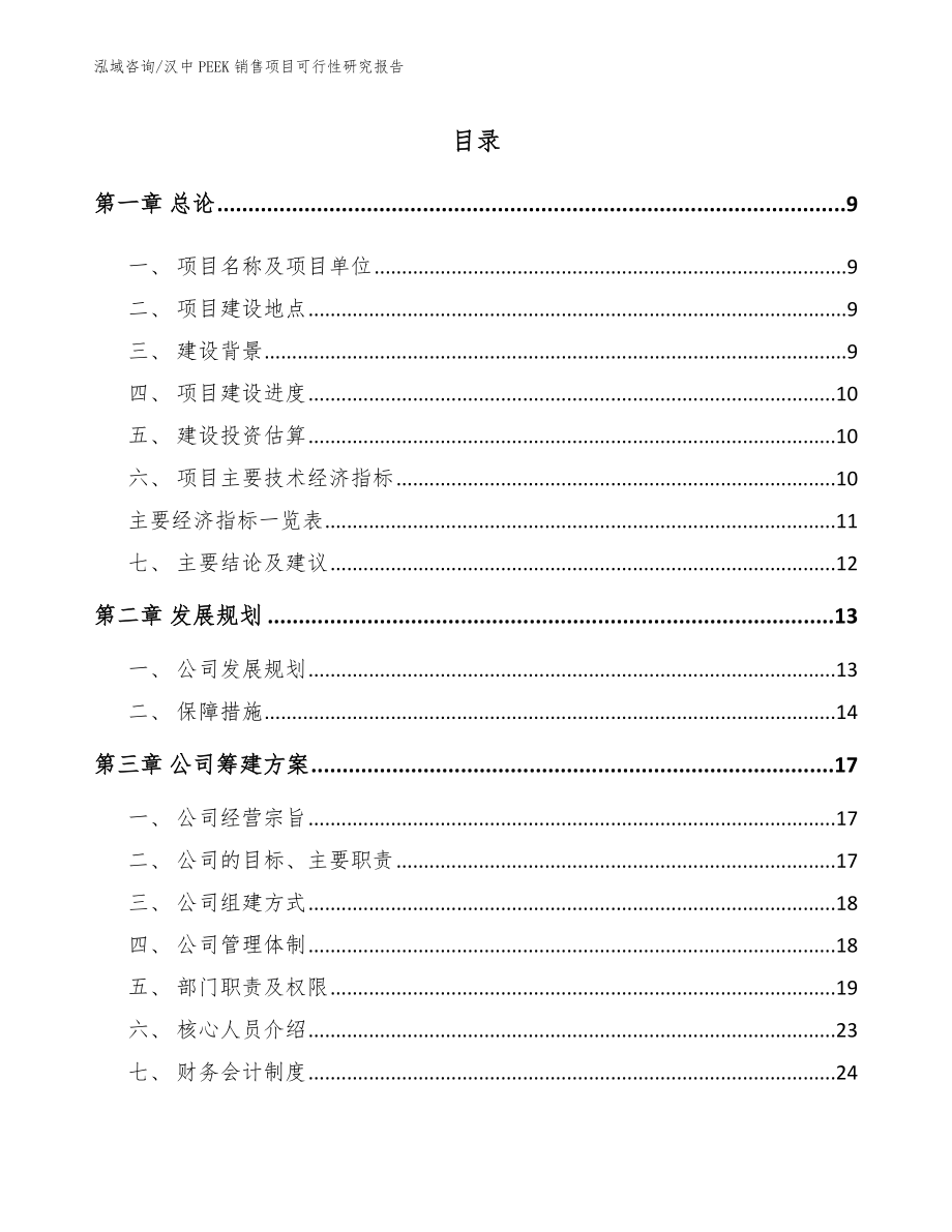 汉中PEEK销售项目可行性研究报告_第2页