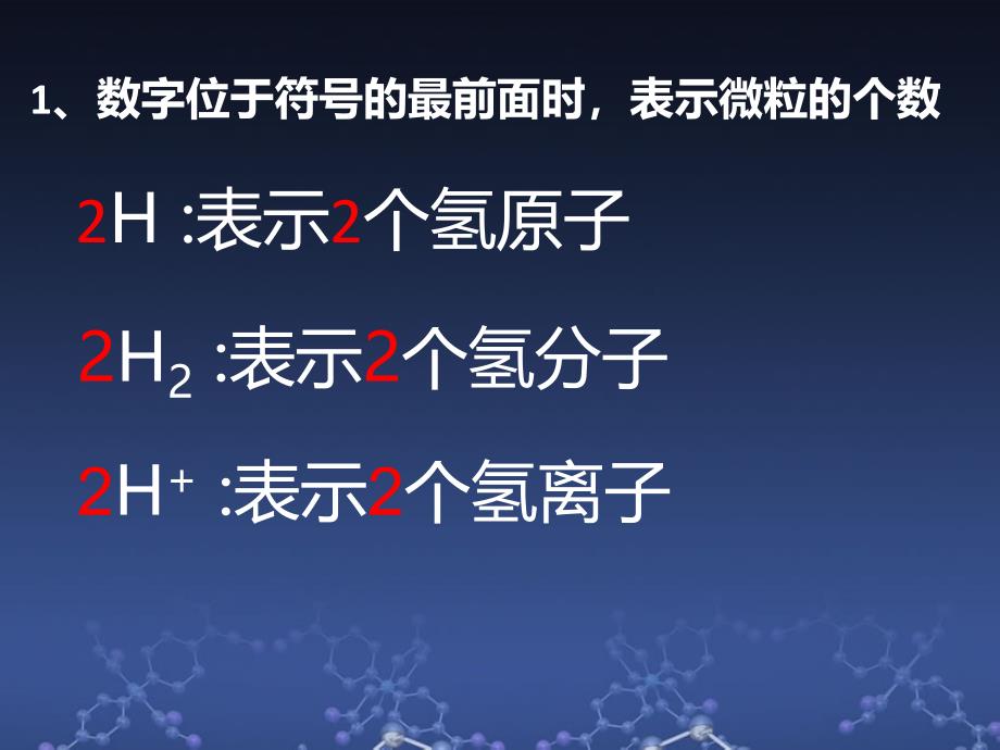 化学符号中数字的含义微课课件_第2页