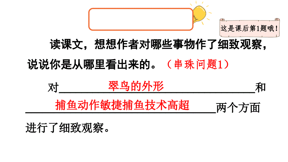 《搭船的鸟》第二课时ppt课件_第3页