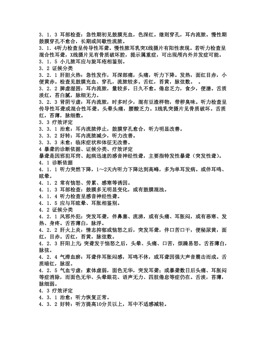 中医耳鼻喉科病证诊断疗效标准(共12页)_第2页