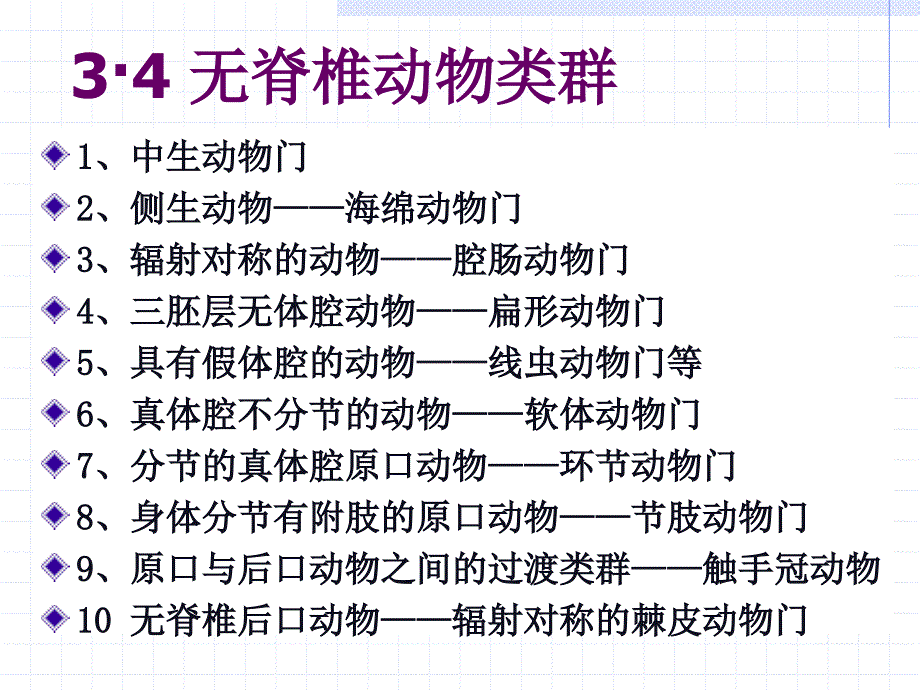 动物生物学一二海绵动物MicrosoftPowerPoint演示文稿_第1页